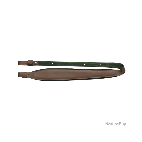 Bretelle d'arme en cuir robuste - Ref 32225-39 - �quipement chasse robuste