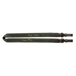 Bretelle d'arme en cuir robuste - Ref 32225-18 - &Eacute;quipement chasse robuste