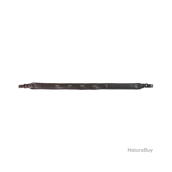 Bretelle d'arme en cuir - Ref 32225-72 - �quipement chasse robuste