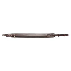 Bretelle d'arme en cuir de boeuf de haute qualit&eacute; &agrave; fixation par boutons - Ref 32225-42