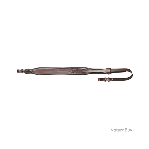 Bretelle d'arme en cuir de boeuf de haute qualit� � fixation par boutons - Ref 32225-54