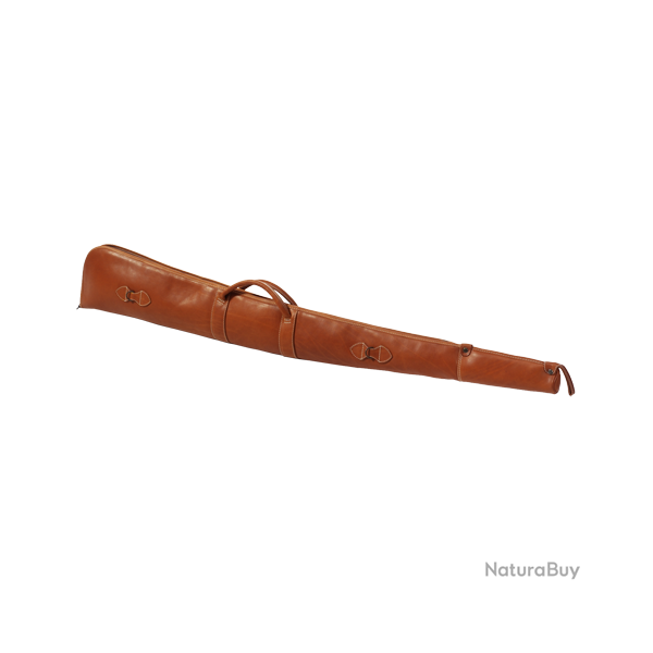 Etui fusil exclusif en cuir tann� de haute qualit� - Ref 32256-04 - Accessoire arme qualit� pro