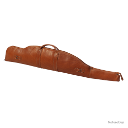 Etui fusil exclusif en cuir tann&eacute; de haute qualit&eacute; - Ref 32256-03 - Accessoire arme qualit&eacute; pro