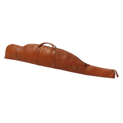 Etui fusil exclusif en cuir tann&eacute; de haute qualit&eacute; - Ref 32256-03 - Accessoire arme qualit&eacute; pro