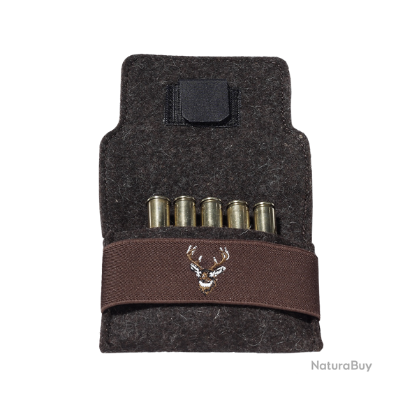 �tui � cartouches brod� - Ref 32375-35 - �quipement chasse robuste