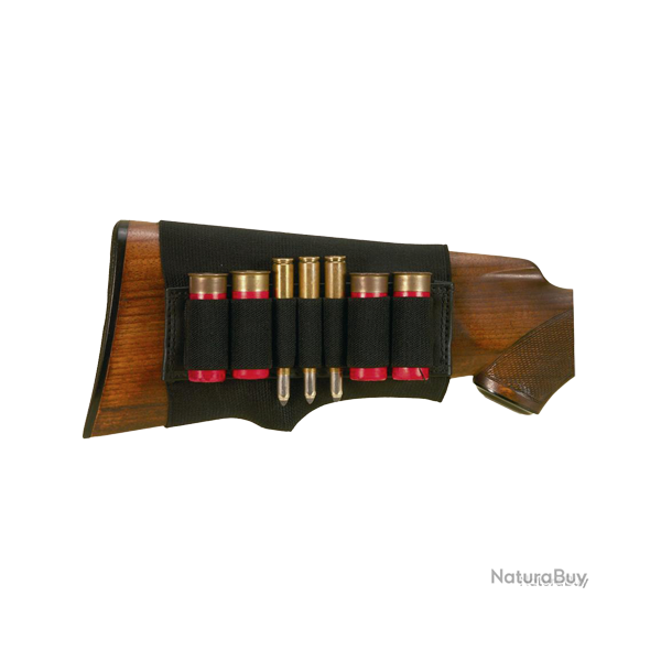 Cartouchi�re de crosse d'arme - Ref 32375-19 - �quipement chasse robuste