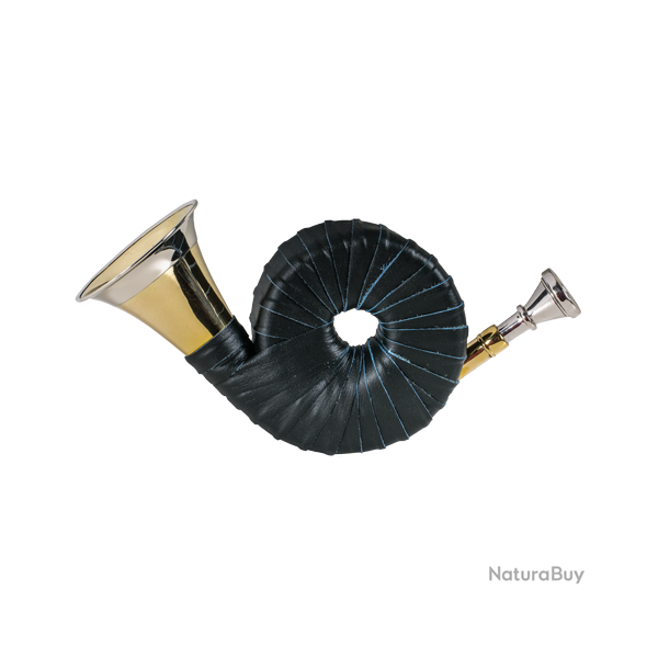Trompe de chasse de poche, 6 tours - Ref 33454-03 - �quipement chasse robuste