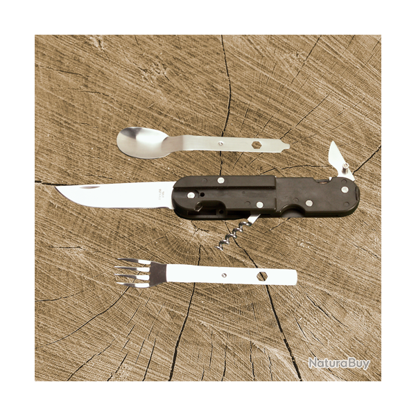 Couverts de poche - Ref 23121-02 - Coutellerie de chasse premium