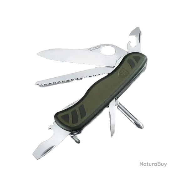 Schweizer Soldatenmesser VICTORINOX 10 fonctions - Ref 23240-01 - Coutellerie de chasse premium