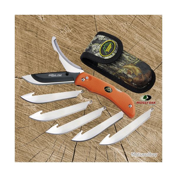Couteau de poche avec lame � d�pecer Razor-Pro (TM) - Ref 23303-01 - Coutellerie de chasse premium