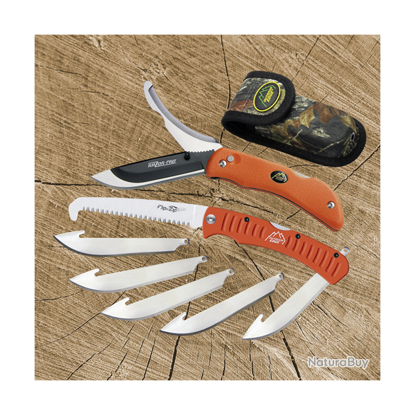 Set Razor-Pro/Saw Combo (TM) - Ref 23304-01 - Coutellerie de chasse premium