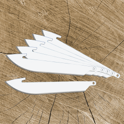 6 lames de rechange pour tous les couteaux Razor-Lite (TM) - Ref 23305-01