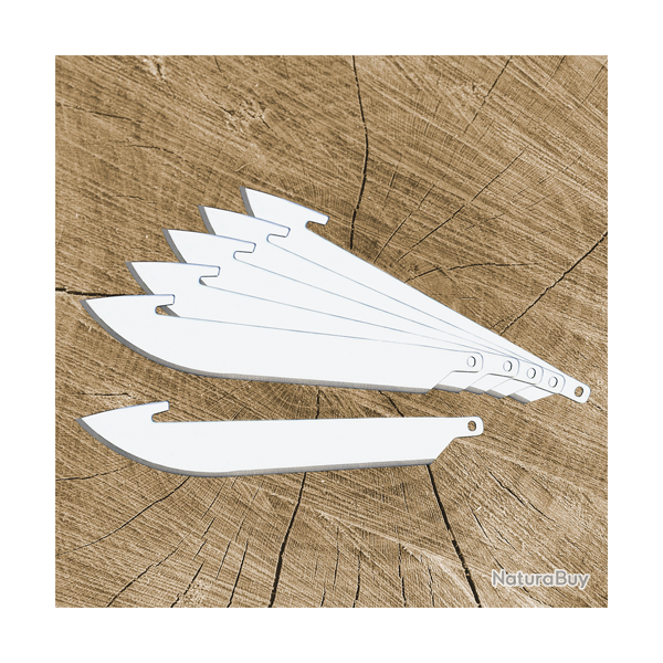 6 lames de rechange pour tous les couteaux Razor-Lite (TM) - Ref 23305-01
