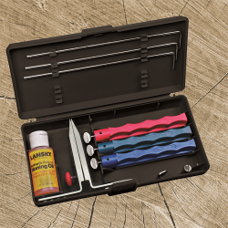 Lansky DeLuxe Kit d'aff&ucirc;tage - Ref 23191-01 - Coutellerie de chasse premium