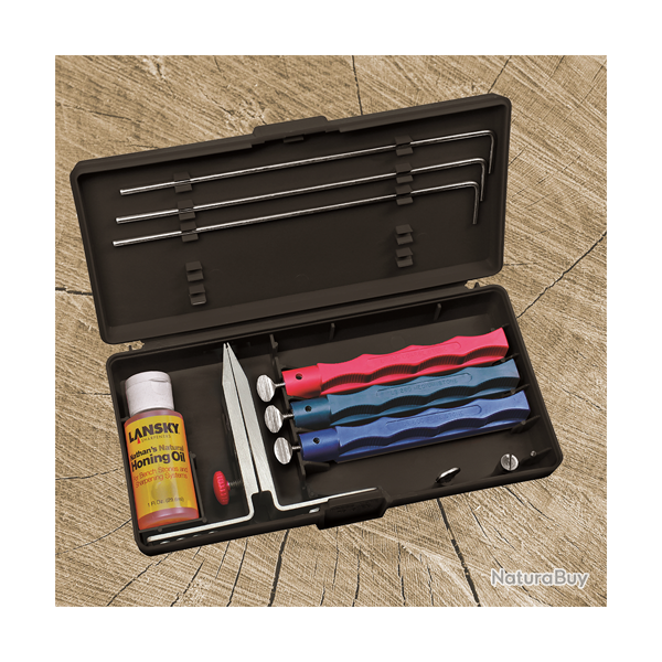 Lansky DeLuxe Kit d'aff�tage - Ref 23191-01 - Coutellerie de chasse premium