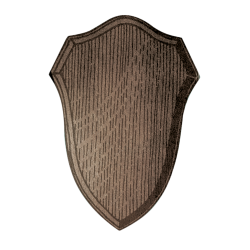 &Eacute;cussons en bois de ch&ecirc;ne pour troph&eacute;es de chevreuil - Ref 00500-01 - Pr&eacute;paration troph&eacute;e pro