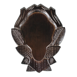 &Eacute;cusson sculpt&eacute; pour troph&eacute;es de chamois - Ref 00209-01 - Pr&eacute;paration troph&eacute;e pro