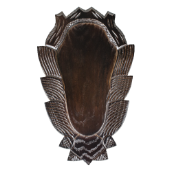 &Eacute;cusson sculpt&eacute; pour troph&eacute;es de chamois - Ref 00210-01 - Pr&eacute;paration troph&eacute;e pro