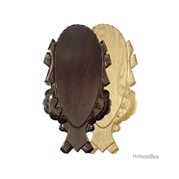 �cussons sculpt�s en bois de ch�ne pour troph�es de cerf - Ref 01225-25 - Pr�paration troph�e pro