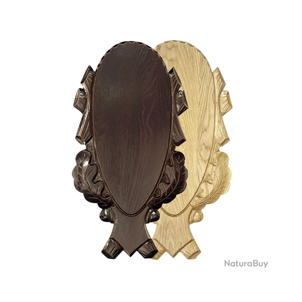 �cussons sculpt�s en bois de ch�ne pour troph�es de cerf - Ref 01225-25 - Pr�paration troph�e pro