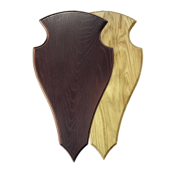 &Eacute;cussons en bois de ch&ecirc;ne pour troph&eacute;es de cerf - Ref 01506-25 - Pr&eacute;paration troph&eacute;e pro
