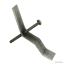 Pinces de fixation pour cornes et bois &laquo; St. Hubertus &raquo; En acier &agrave; ressort &eacute;pais, - Ref 33325-06 - P