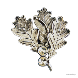 Lourde feuille massive de pr&eacute;sentation de d&eacute;fenses de sanglier - Ref 33326-01 - Pr&eacute;paration troph&eacute;e