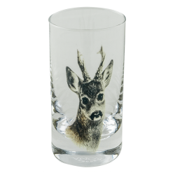 Verres &agrave; eau-de-vie en coffret cadeau - Ref 21104-01 - Cadeau th&egrave;me chasse