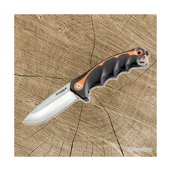 B�KER Magnum Chainsaw Attendant Satin - Ref 23254-03 - Coutellerie de chasse premium