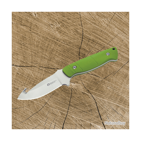 Couteau ,,Nicker" de chasse avec crochet skinner - Ref 23255-10 - Coutellerie de chasse premium