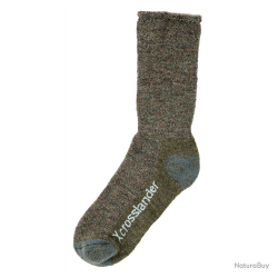Chaussettes m&eacute;rinos Crosslander - Ref 28231-01 - Habillement chasse et tradition