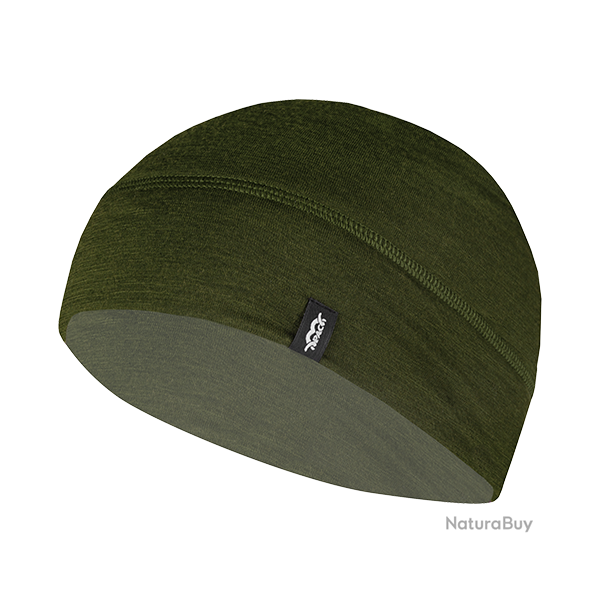 P.A.C. Merino Fleece Beanie Olive - Ref 28501-01 - Habillement chasse et tradition