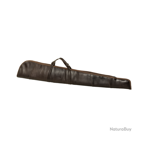�tui � fusil d'exception en cuir tann� de haute qualit� - Ref 32256-01 - Accessoire arme qualit� pro