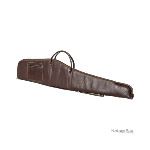 �tui � fusil d'exception en cuir tann� de haute qualit� - Ref 32256-06 - Accessoire arme qualit� pro