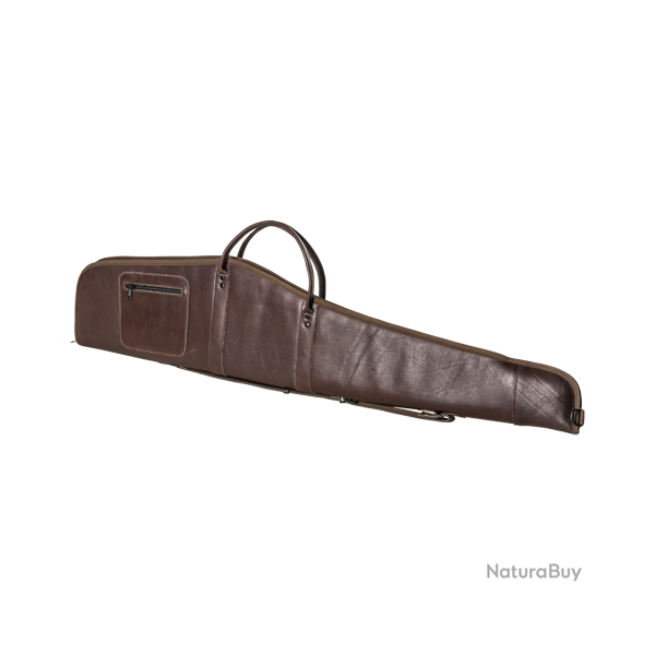 �tui � fusil d'exception en cuir tann� de haute qualit� - Ref 32256-06 - Accessoire arme qualit� pro