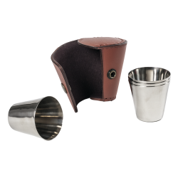 Gobelet en acier inoxydable - Ref 32401-11 - Cadeau th&egrave;me chasse