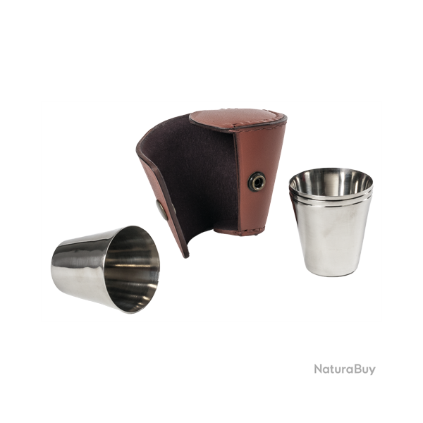 Gobelet en acier inoxydable - Ref 32401-11 - Cadeau th�me chasse