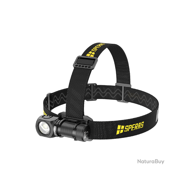Lampe frontale SPERAS SH16 - Ref 33322-18 - �quipement chasse robuste