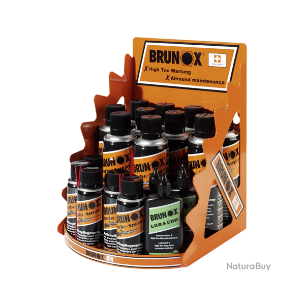 Brunox pr�sentoir de compteur - Ref 33514-20 - Accessoire arme qualit� pro
