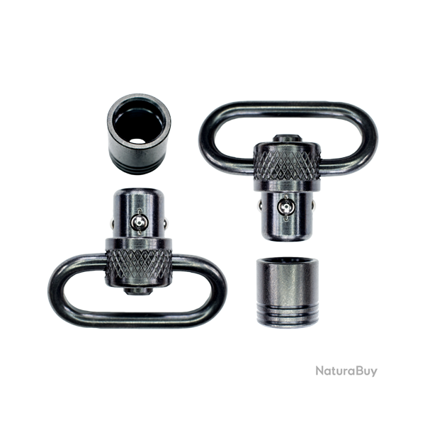 Anneaux grenadi�res � bouton-pression - Ref 38600-03 - Accessoire arme qualit� pro