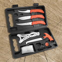 Kit de couteaux 8-pi&egrave;ces - Jaeger-Pak(TM) - Ref 23310-06 - Coutellerie de chasse premium