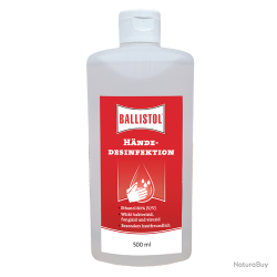 Ballistol Gel hydroalcoolique pour mains - Ref 33500-60 - &Eacute;quipement chasse robuste