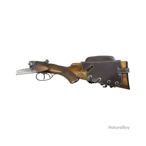 �l�vation de crosse en cuir - Ref 33317-07 - Accessoire arme qualit� pro