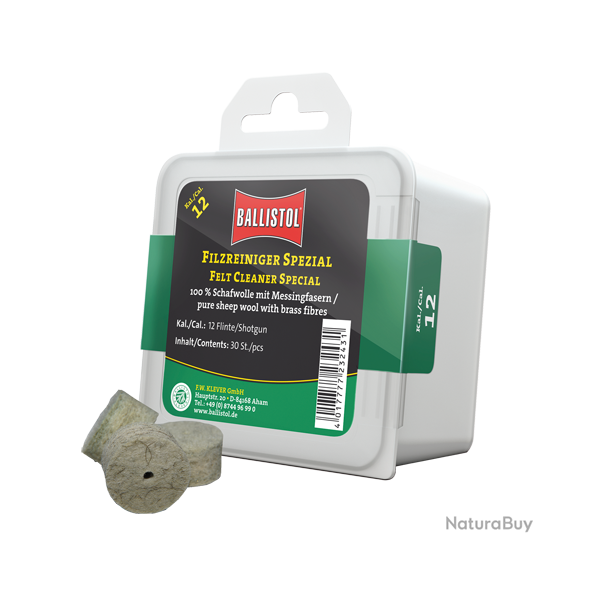 Ballistol Nettoyant � feutre Sp�cial - Ref 33755-01 - Accessoire arme qualit� pro