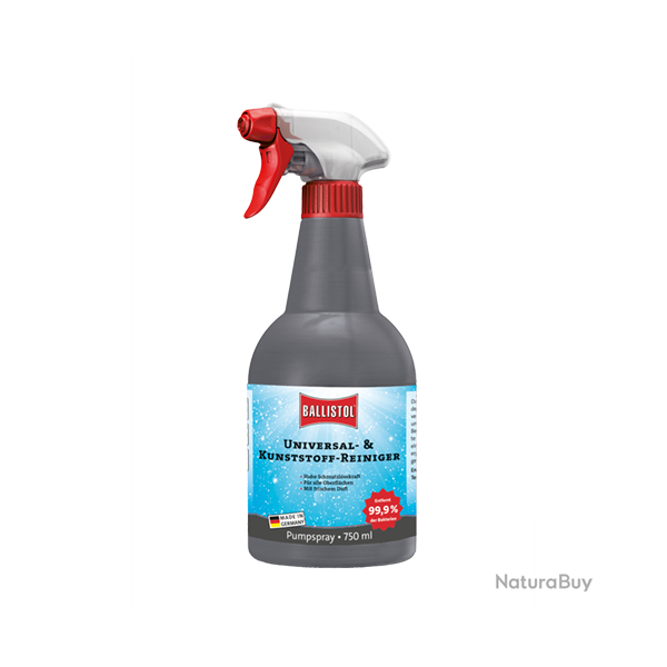 Nettoyant universel et plastique Ballistol - Ref 33500-36 - �quipement chasse robuste