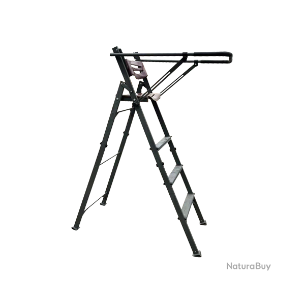 Chaise d'aff�t en aluminium - Ref 33315-24 - Am�nagement territoire chasse