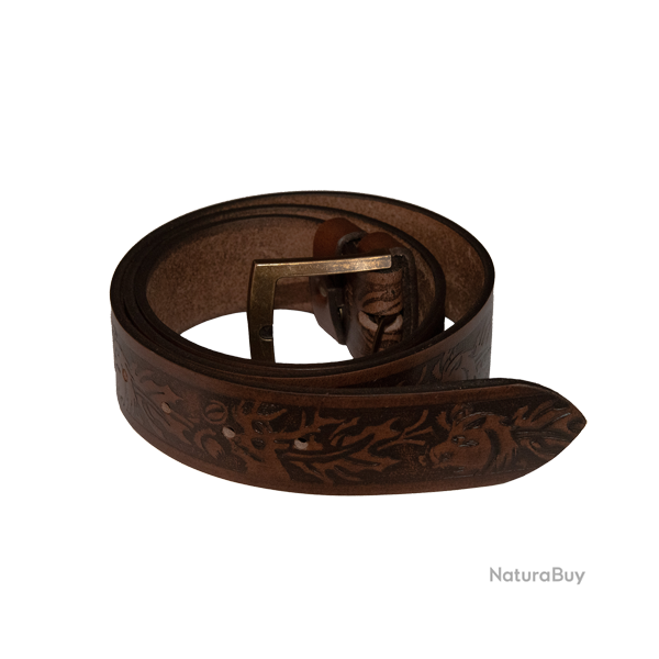 Ceinture en cuir - Ref 30709-11 - Habillement chasse et tradition