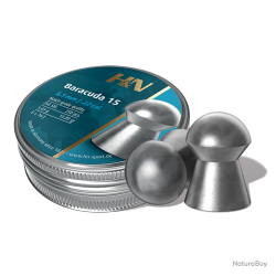 Munitions &agrave; air H&N Baracuda 15 - Ref 24026-07 - &Eacute;quipement tir sportif