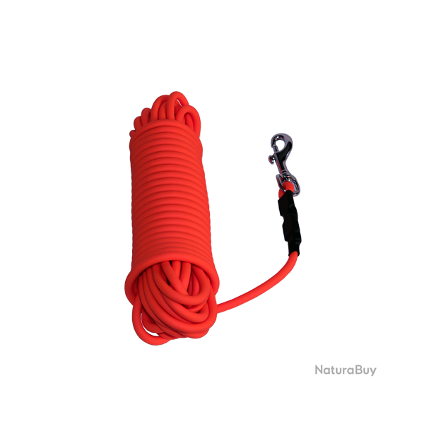 Laisse de recherche au sang Biothane� ronde - Ref 35509-01 - �quipement chien de chasse