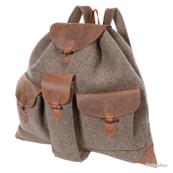 Sac &agrave; dos de chasse silencieux en feutre de laine - Ref 32210-40 - &Eacute;quipement chasse robuste